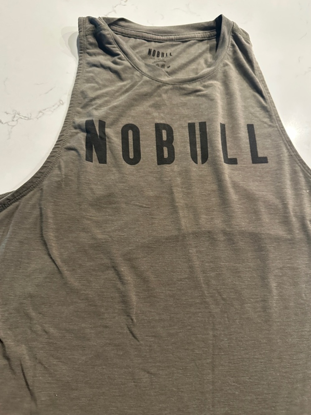 NOBULL Muscle Tank Olive Green - Picture 6 of 12